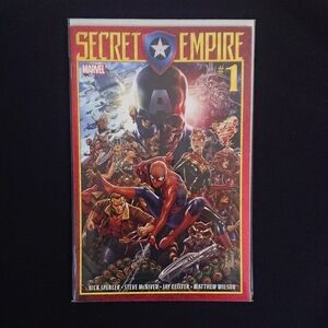 Marvel Comics - Secret Empire #1 Comic Book - Spider-Man, Captain America